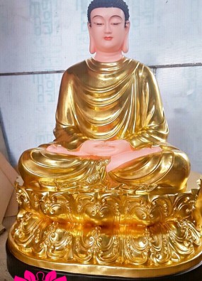 Tôn Tượng Phật Thích Ca Mâu Ni composite đài loan cao 1,5m HL151