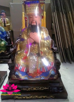 tôn tượng ngọc hoàng thượng đế cao 50cm HL54