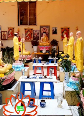 Tôn tượng Thập Đại Tôn Gỉa 10 Vị Đệ Tử Của Đức Phật cao 1m đến 1.2m HL122