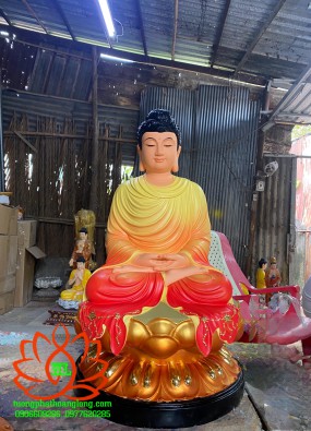 Tôn Tượng Bổn Sư Thích Ca Mâu Ni Phật cao 70cm  mẫu HL72