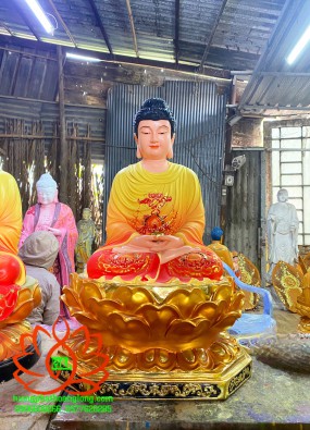Tôn Tượng Phật bổn sư Thích Ca Mâu Ni cao 70cm HL71
