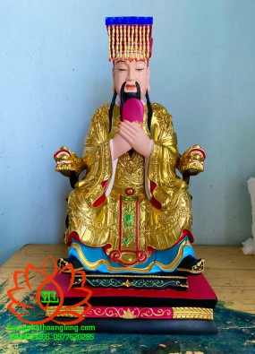 tôn tượng vua cha ngọc hoàng thượng đế kích thước cao 50cm HL52
