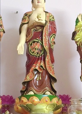 Tôn Tượng Phật A di đà đứng cao 90cm  HL916