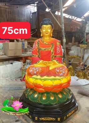 Tôn tượng Phật Bổn Sư Thích Ca cao 75cm HL75
