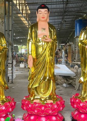 Tôn tượng Phật A Di Đà đứng cao 2.3m HL231