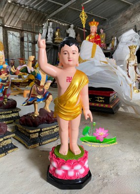Tôn tượng Phật Đản Sanh cao 65cm HL610