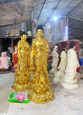 Tôn tượng Phật A Di Đà đứng cao 90cm HL9
