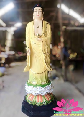 Tôn tượng Phật A Di Đà đứng cao 1,4m HL142